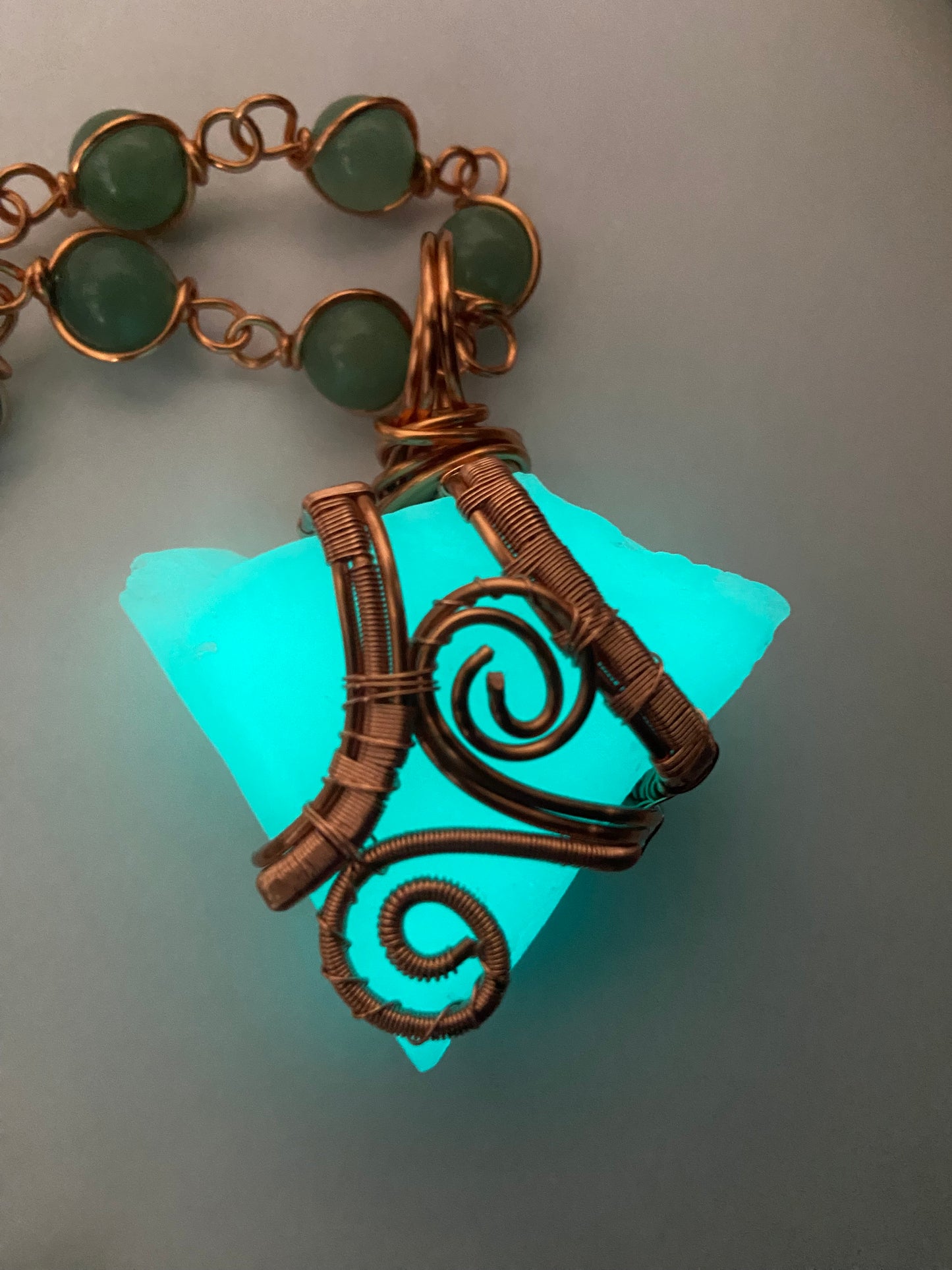 Luxury Kryptonite Glow Masterpiece Pendant