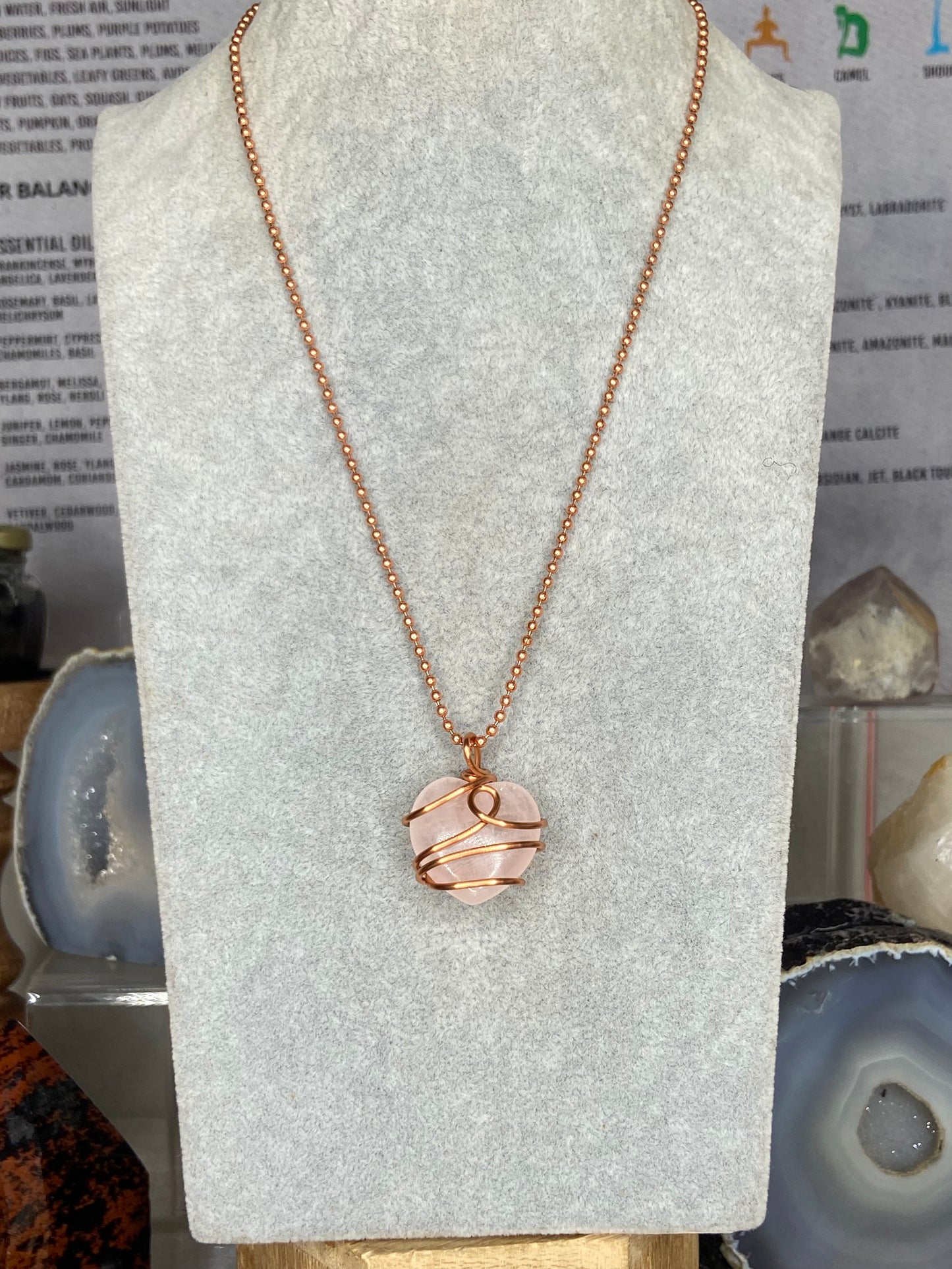 Luxury Rose Quartz Healing Master Pendant