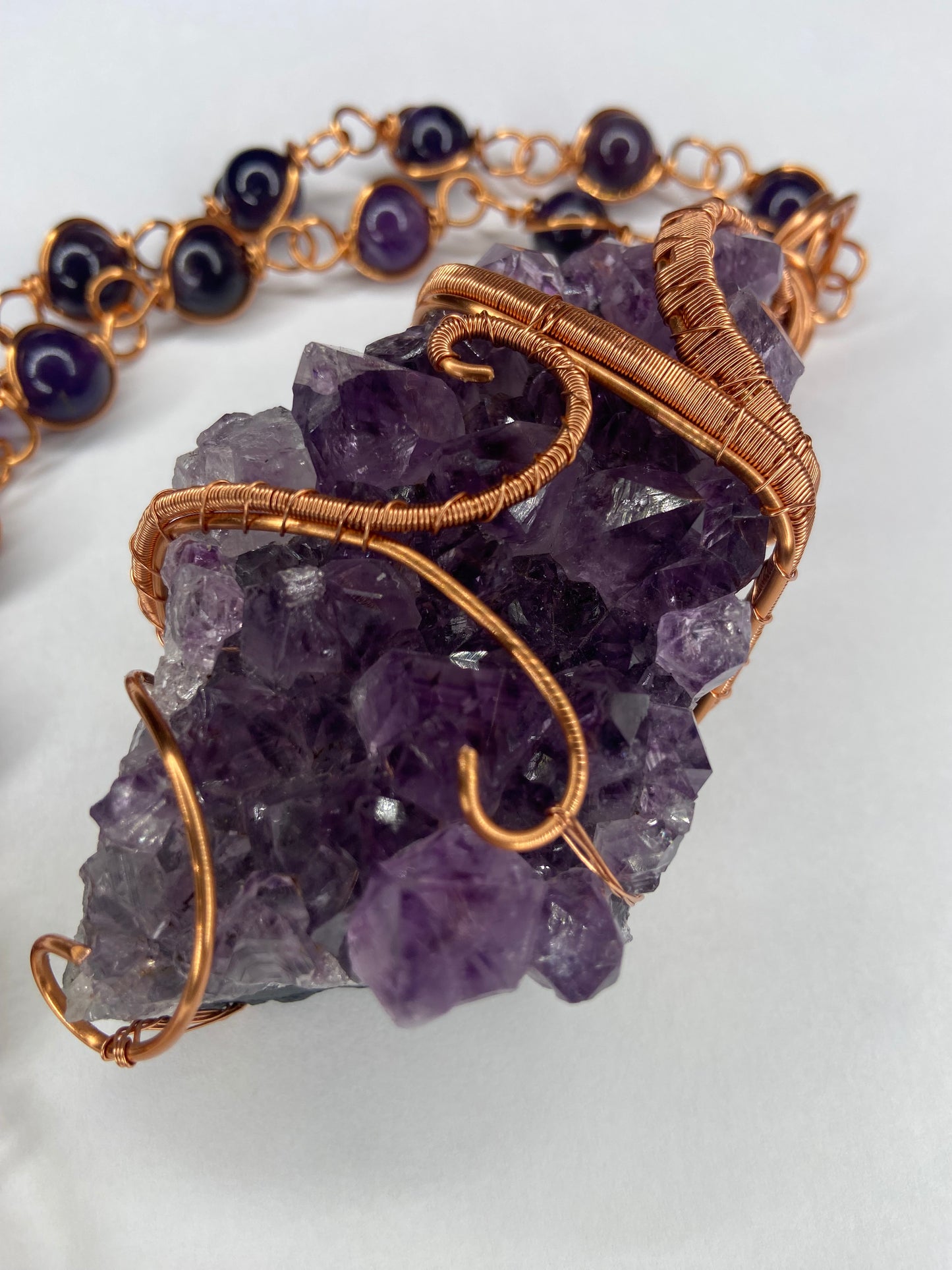 Luxury Amethyst Masteriece Healing Pendant