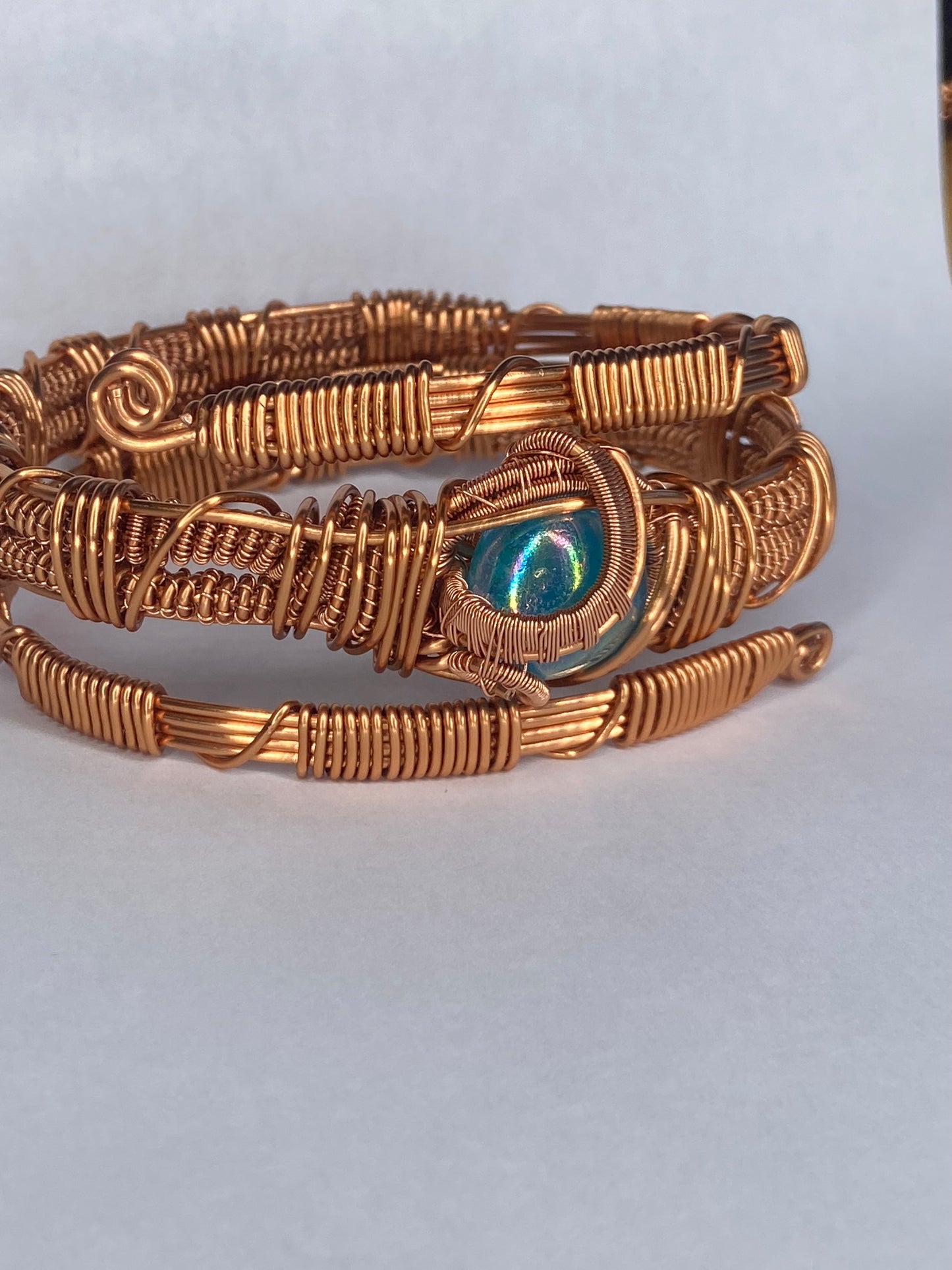 Luxury Aqua Aura Quartz Masterpiece Bracelet