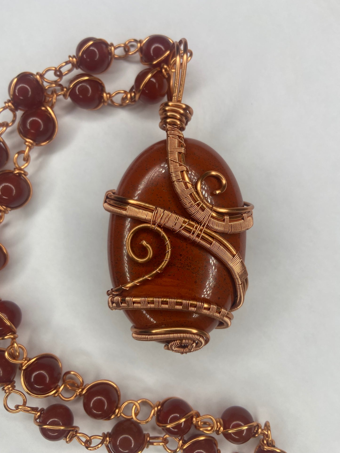 Red Jasper/Carnelian Masterpiece Pendant