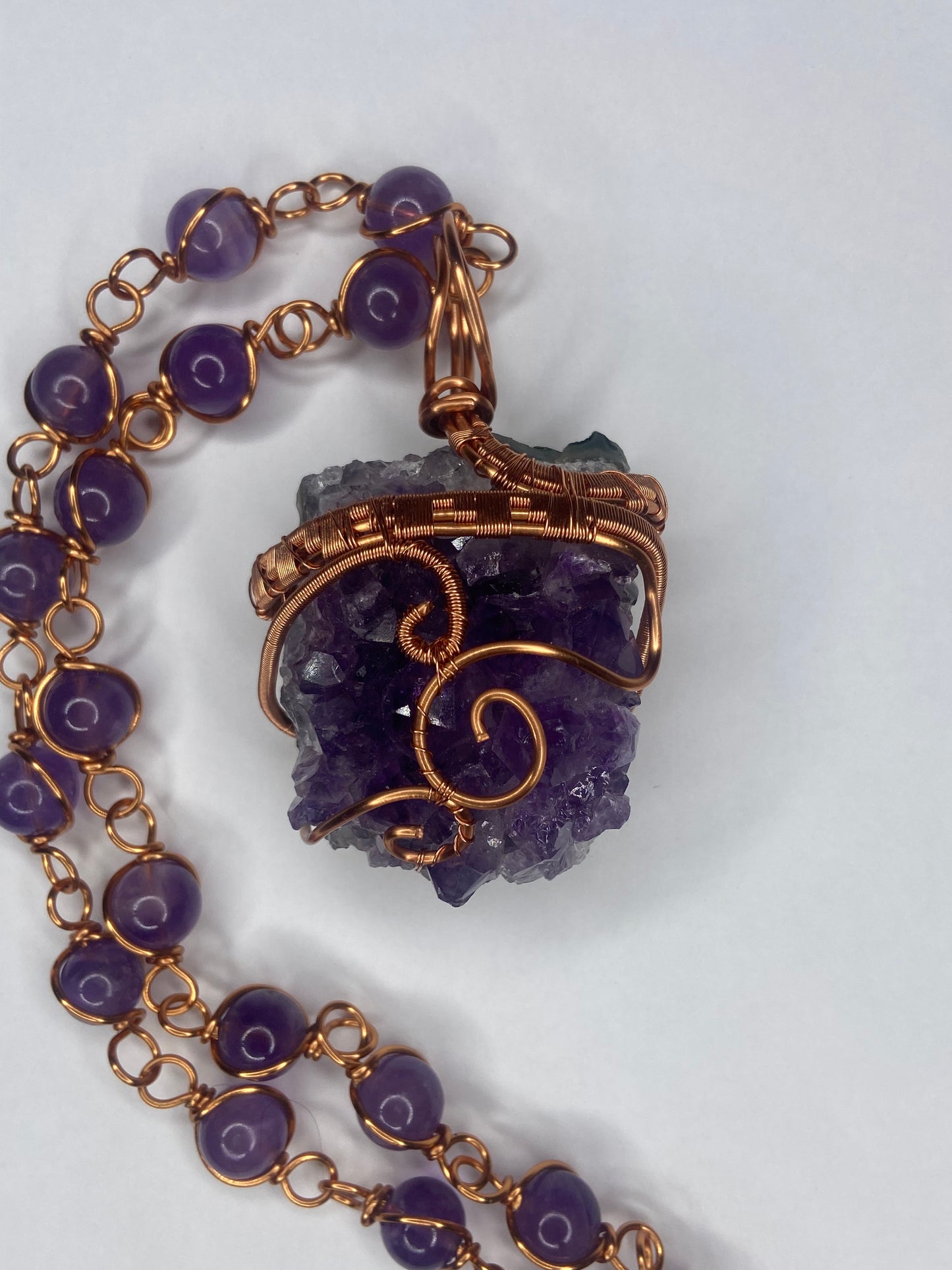 Luxury Amethyst Masterpiece Healing Pendant