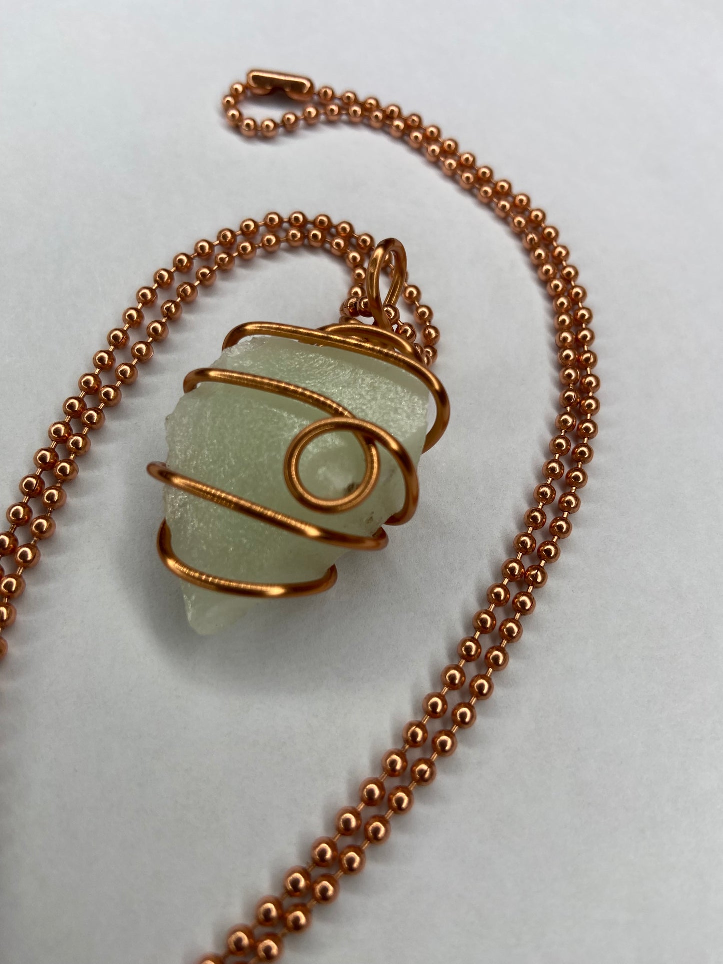 Kryptonite Glow Healing Crystal Pendant