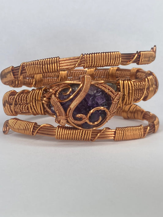 Luxury Amethyst Masterpiece Healing Bracelet