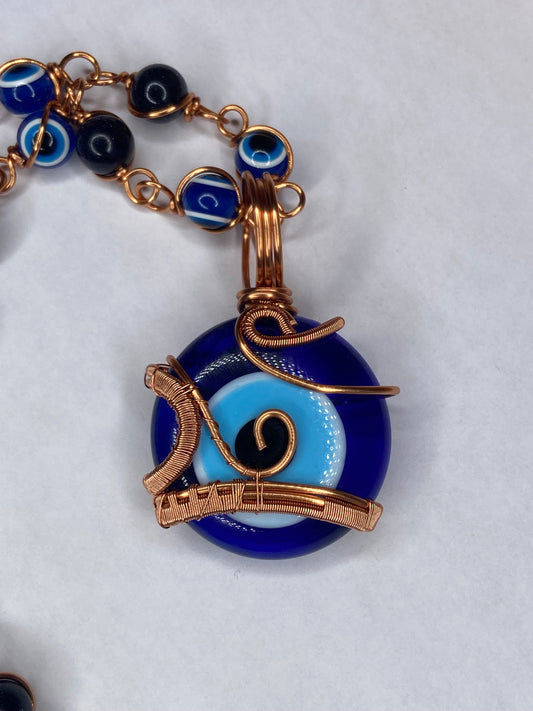Luxury Evil Eye Masterpiece Pendant