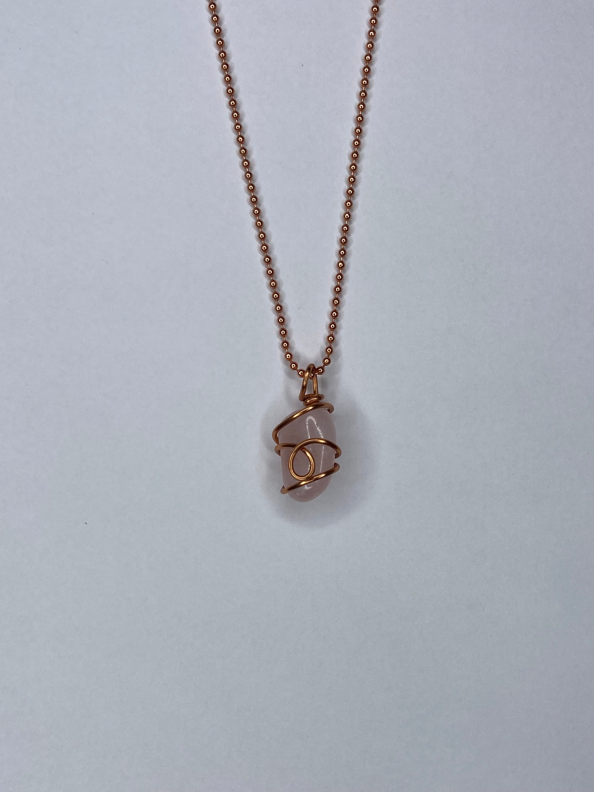Rose Quartz Necklace for Love, Self-Worth & Emotional Healing