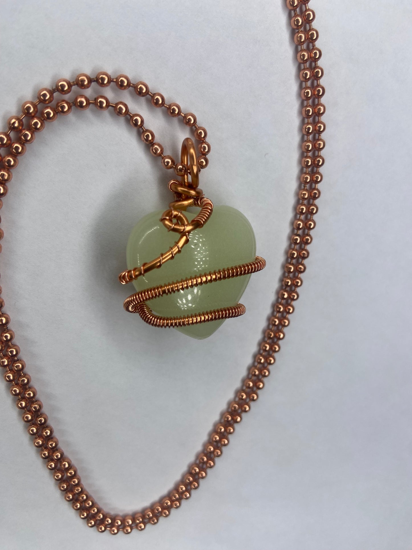 Luxury Glow Heart Kryptonite Masterpiece Pendant