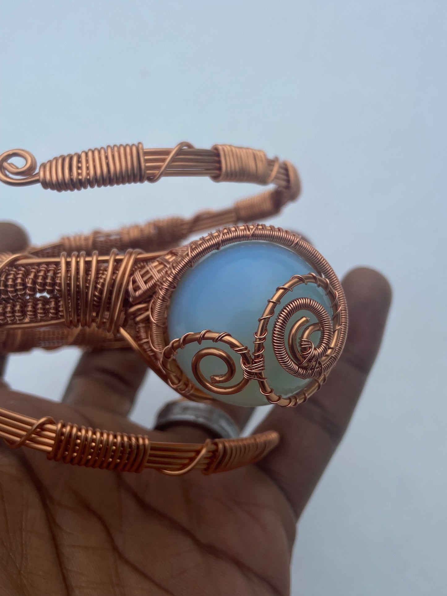 Luxury Opal Masterpiece Copper Healing Bracelet