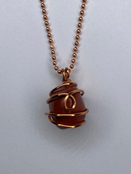 Red Jasper for Safety and Grounding