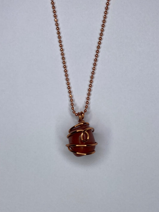 Red Jasper for Safety and Grounding
