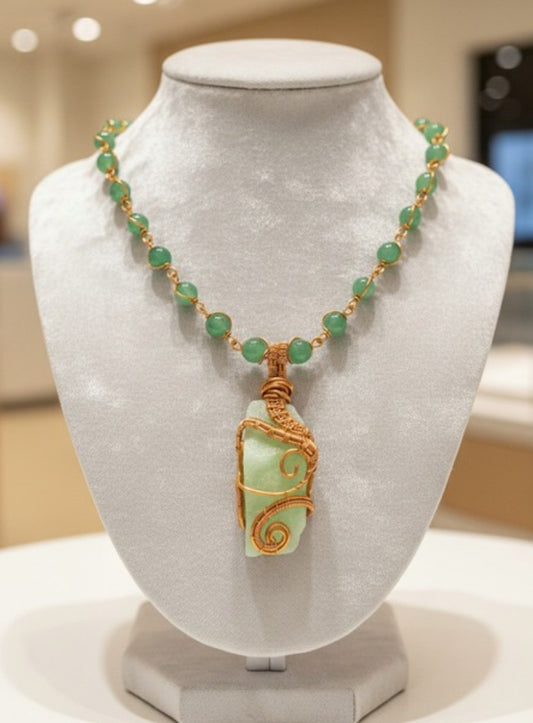 Luxury Glow Kryptonite Masterpiece Pendant