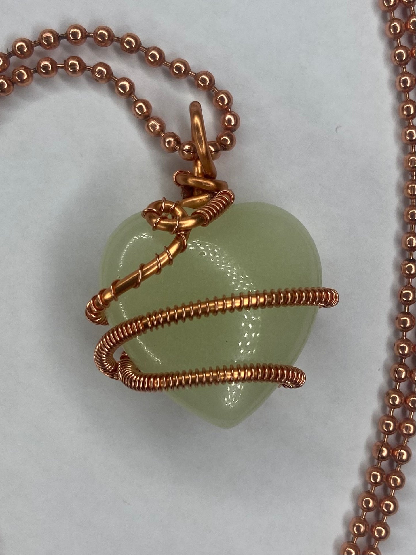 Luxury Glow Heart Kryptonite Masterpiece Pendant