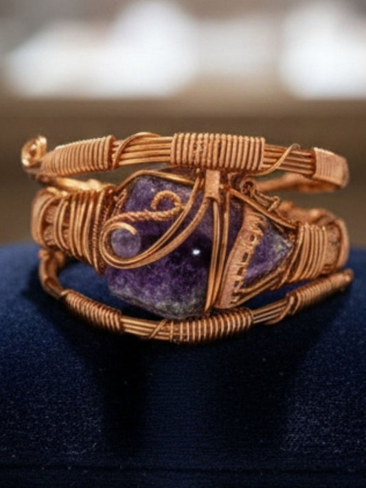 Luxury Amethyst Healing Masterpiece Bracelet