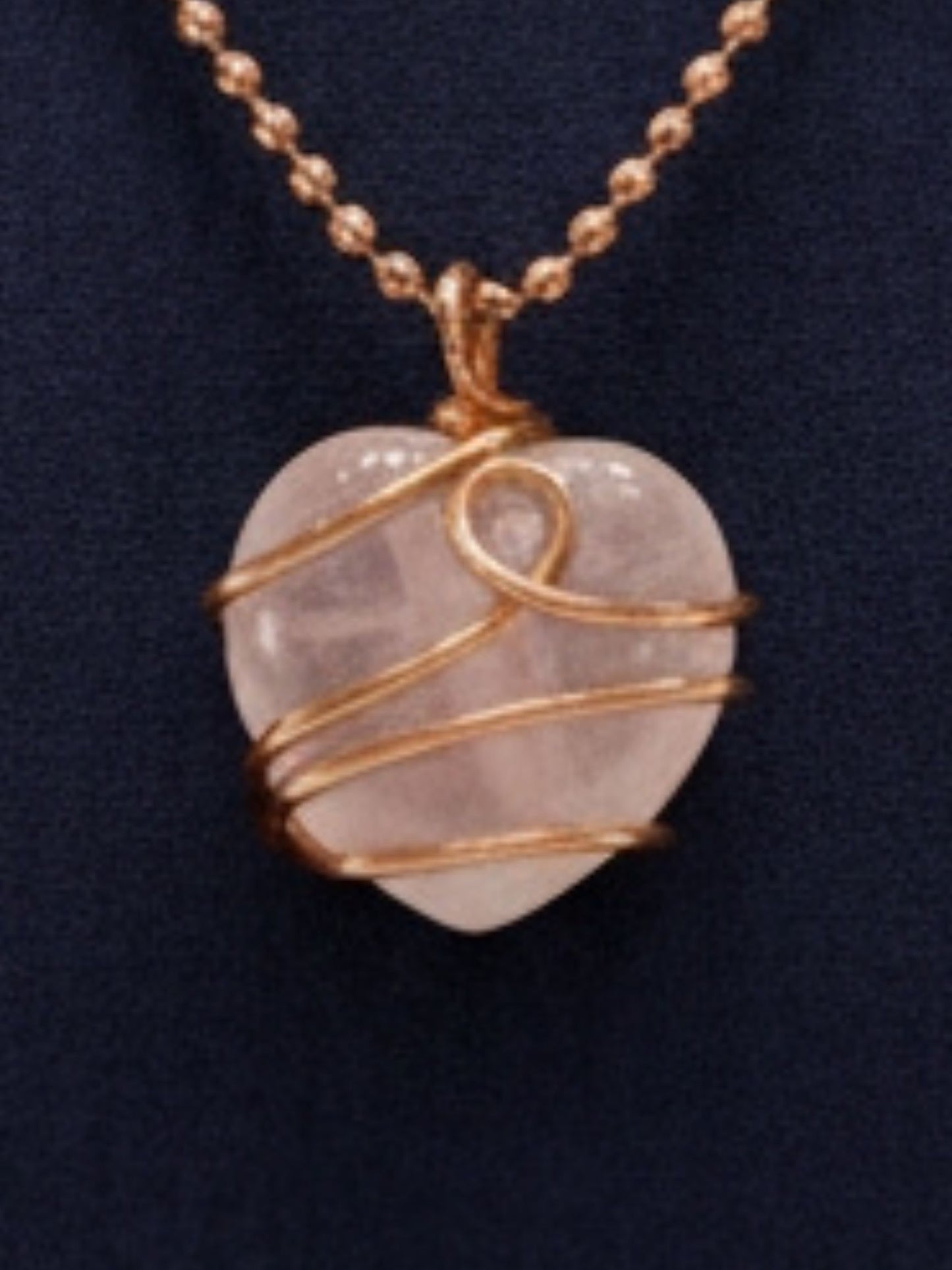Luxury Rose Quartz Healing Master Pendant