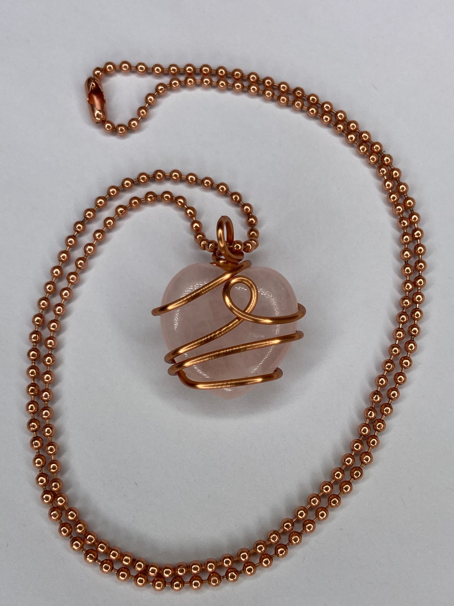 Luxury Rose Quartz Healing Master Pendant