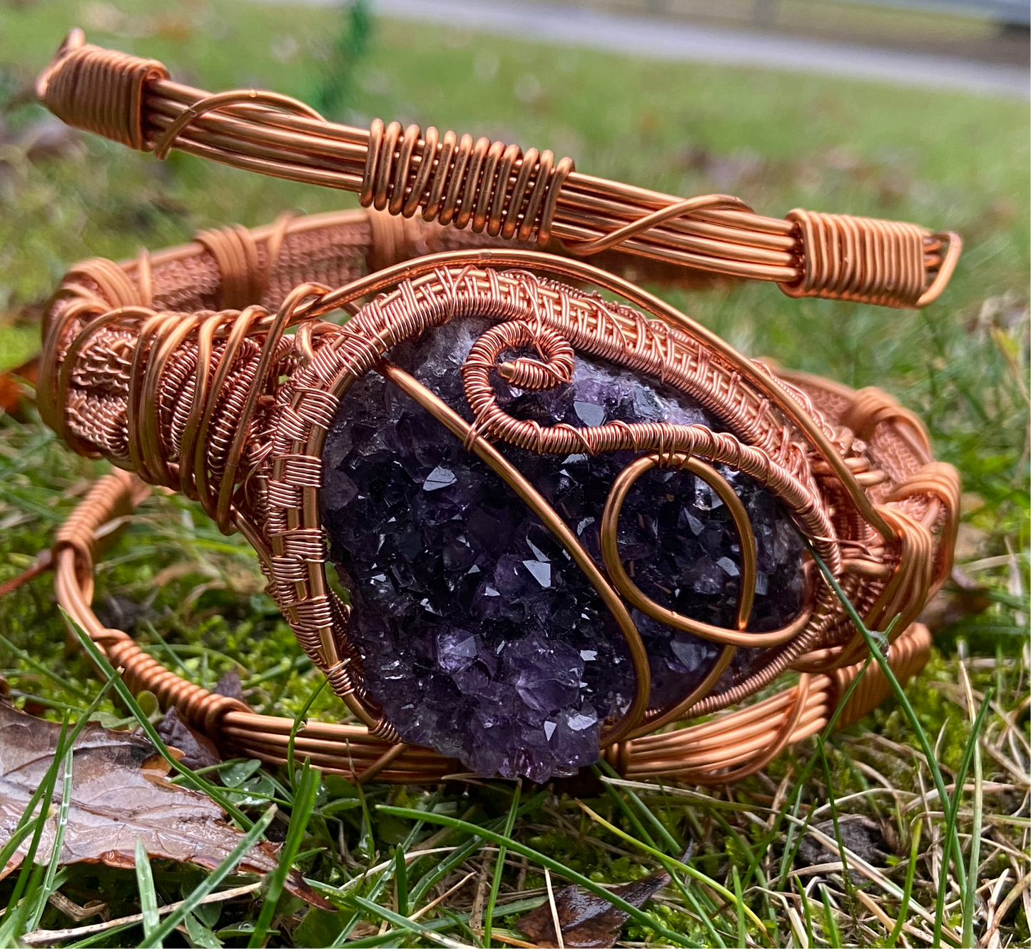 Luxury Amethyst Reiki Infused Masterpiece Bracelet