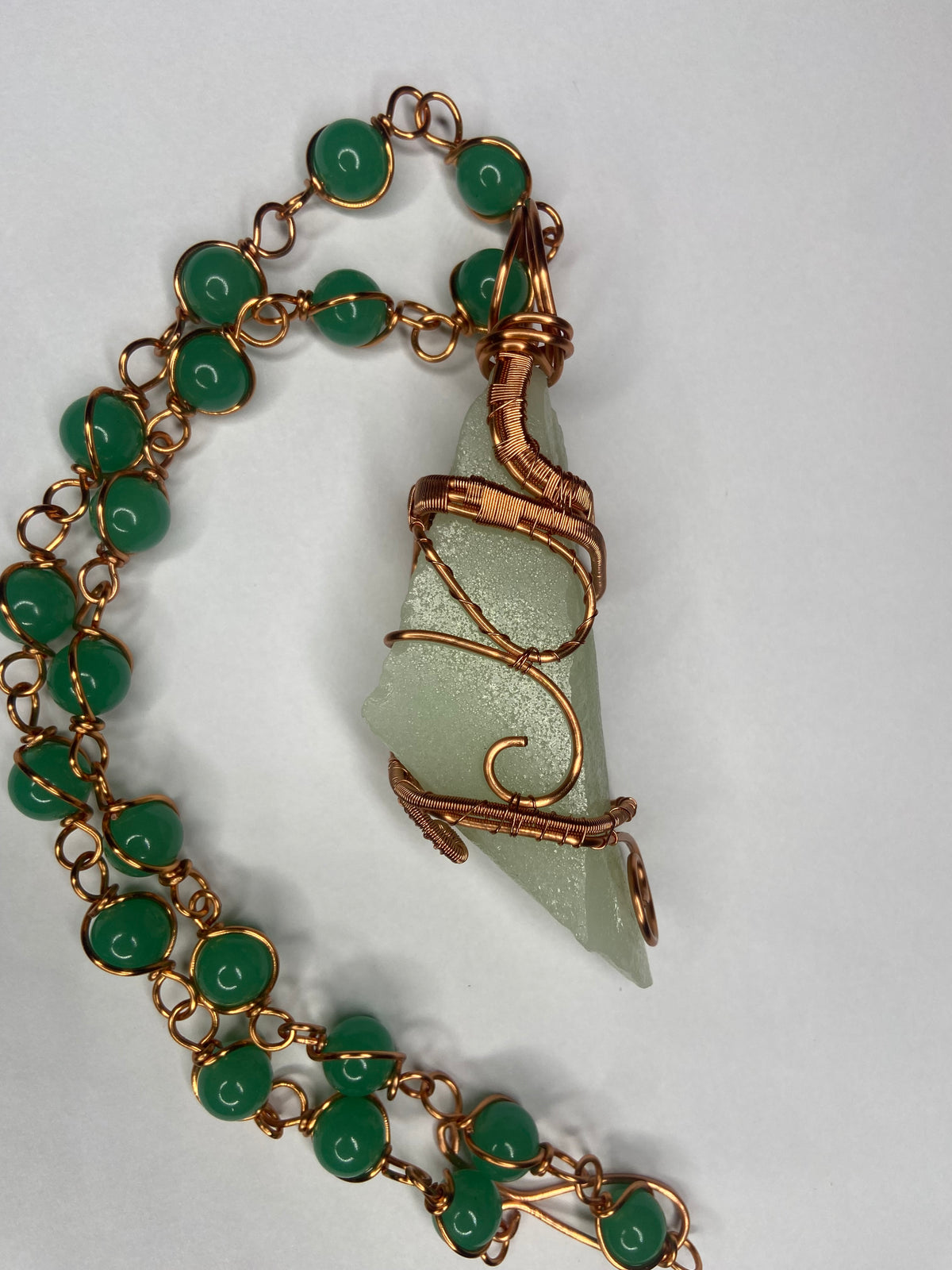 Luxury Kryptonite Green Aventurine Masterpiece Pendant