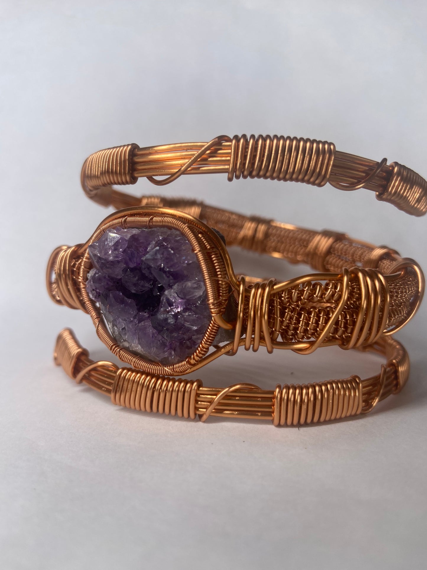 Luxury Amethyst Masterpiece Healing Bracelet