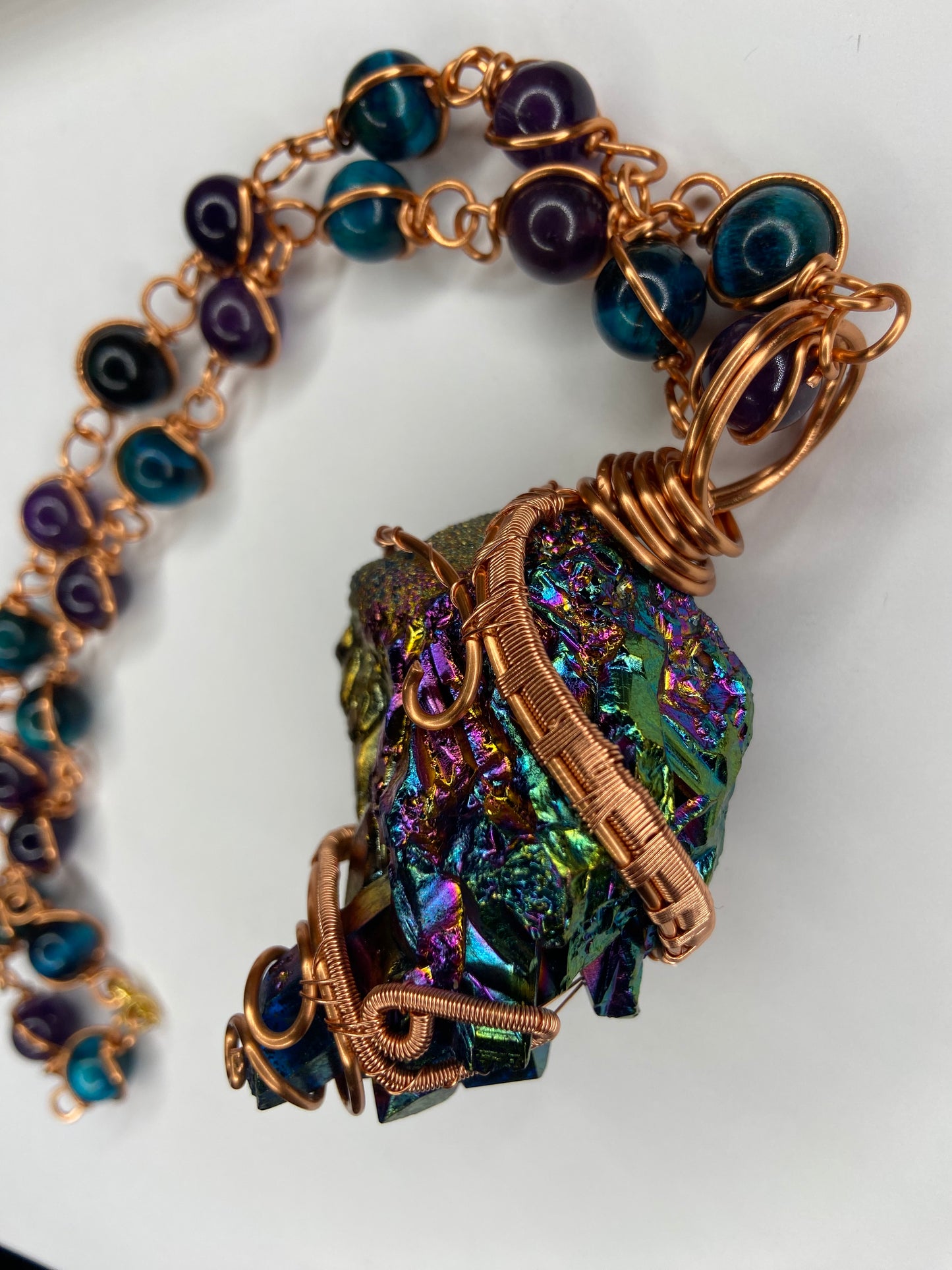 Luxury Titanium Quartz Masterpiece Pendant