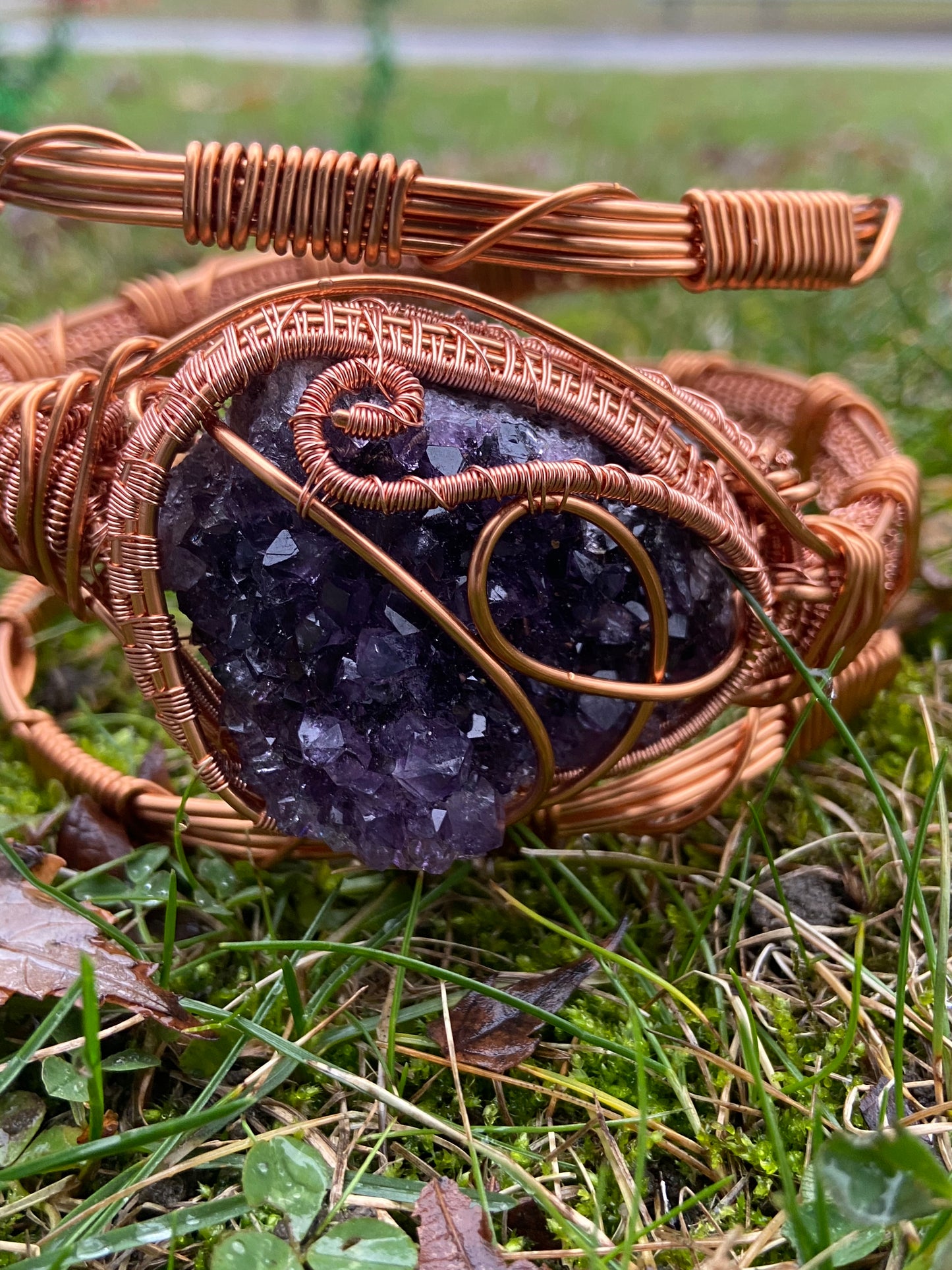 Luxury Amethyst Reiki Infused Masterpiece Bracelet