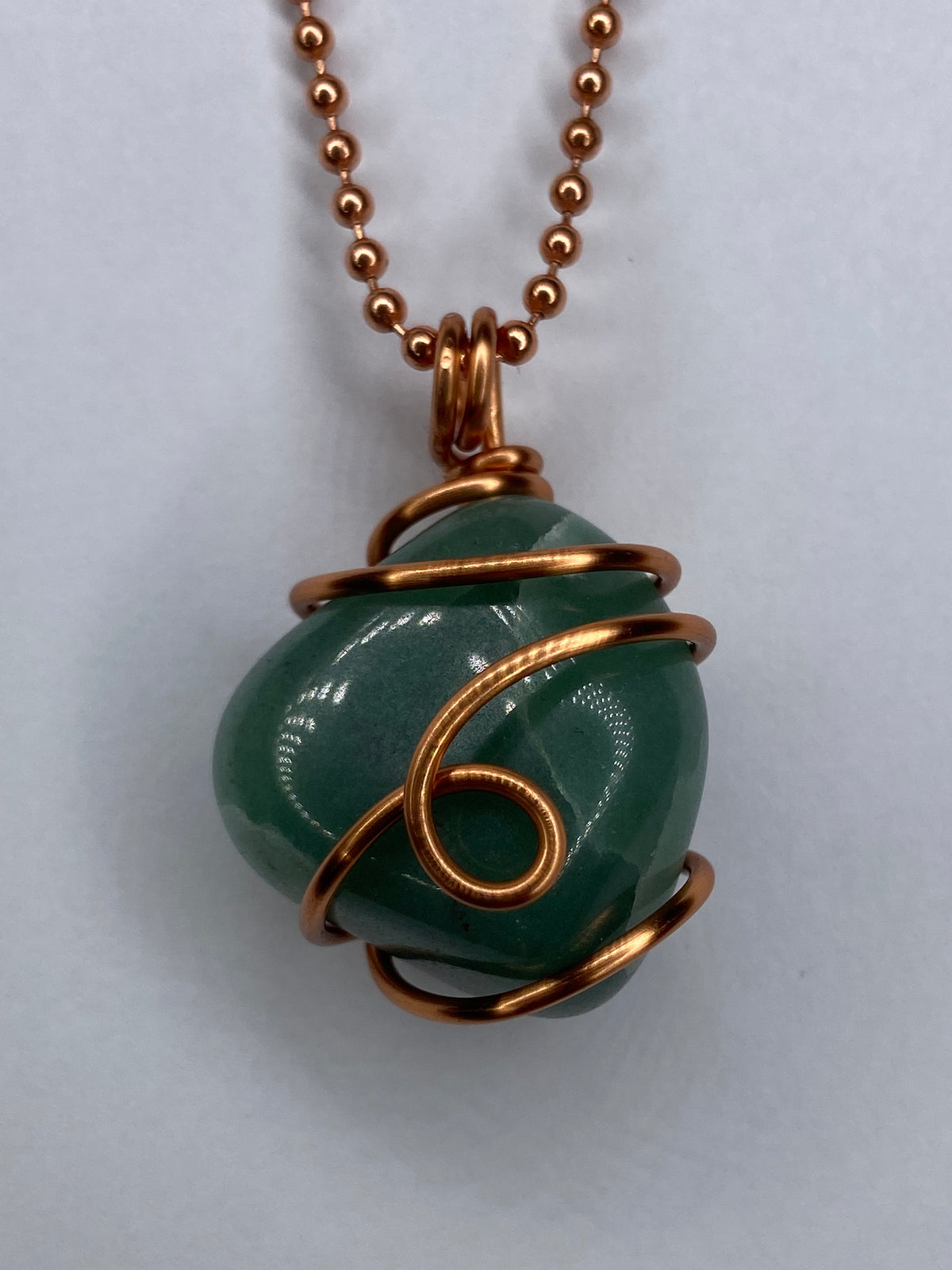 Green Aventurine Necklace for Prosperity, Confidence & Growth