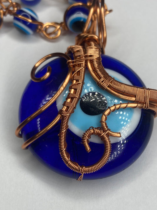 Luxury Evil Eye Protection Masterpiece Pendant