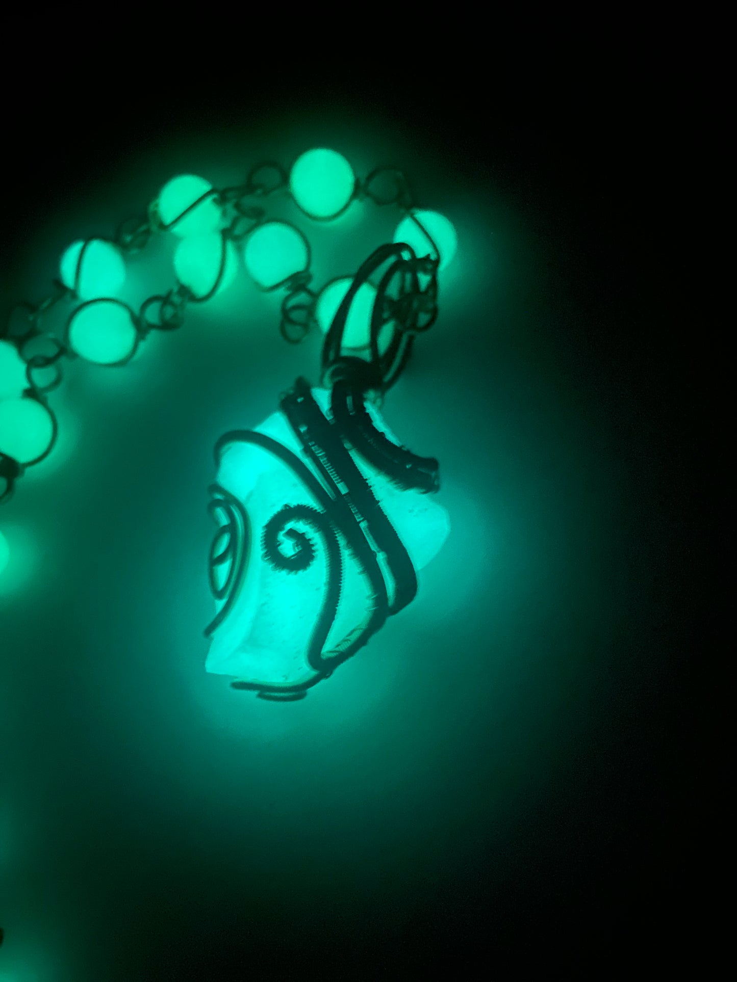 Luxury Kryptonite Glow Masterpiece Pendant
