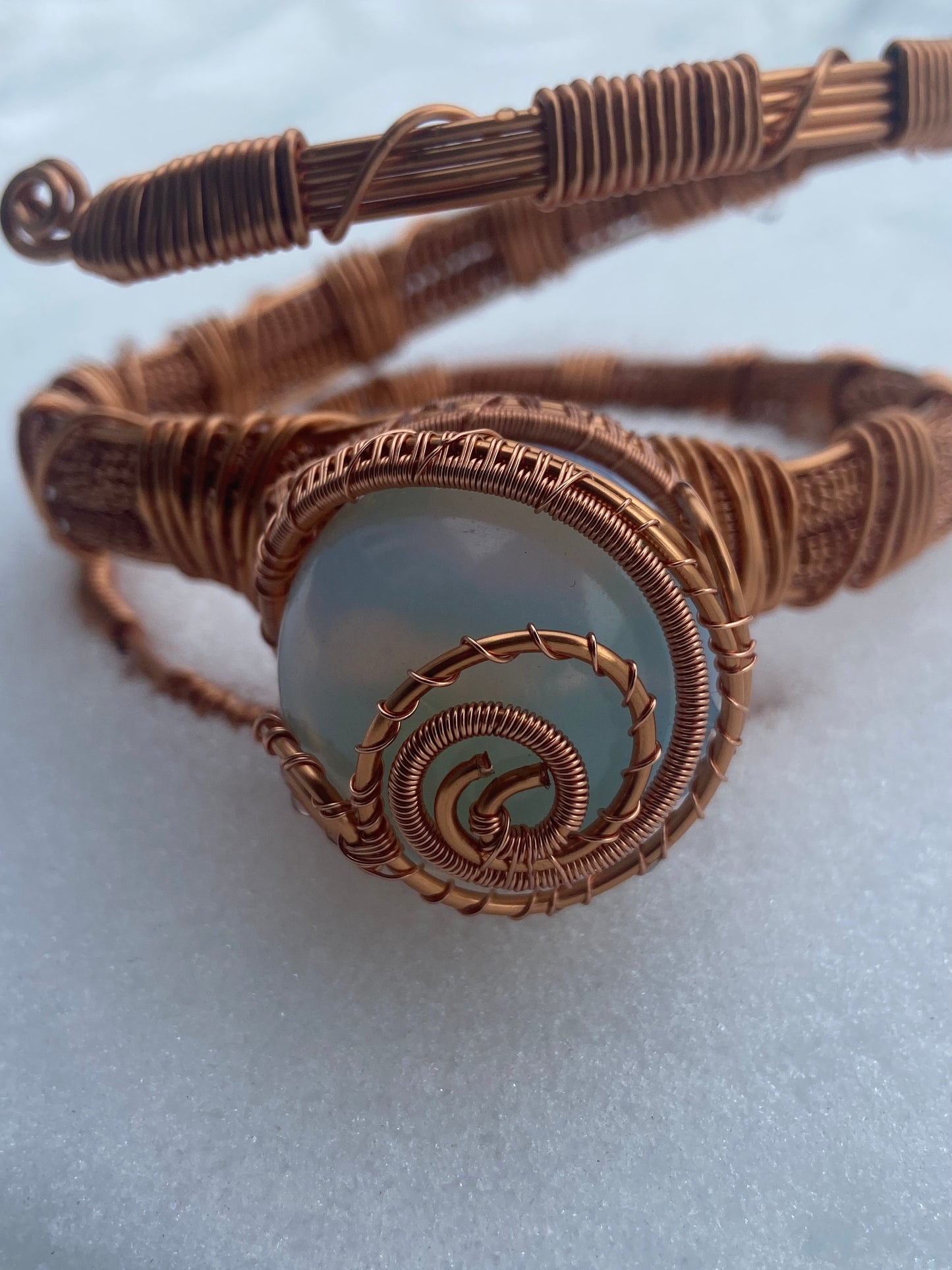 Luxury Opal Masterpiece Copper Healing Bracelet