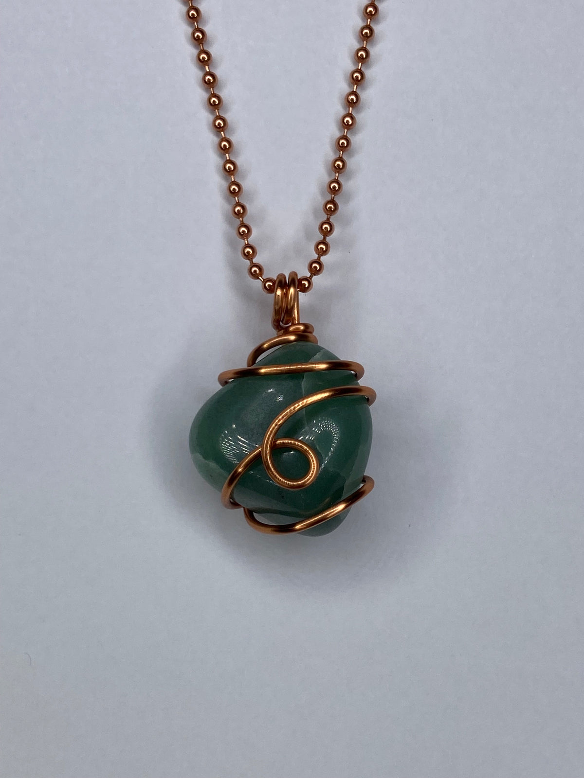 Green Aventurine Necklace for Prosperity, Confidence & Growth