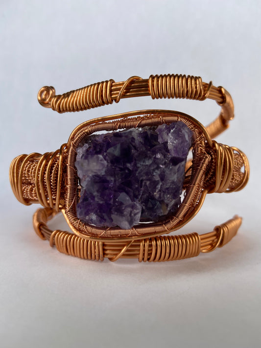 Luxury Amethyst Masterpiece Bracelet