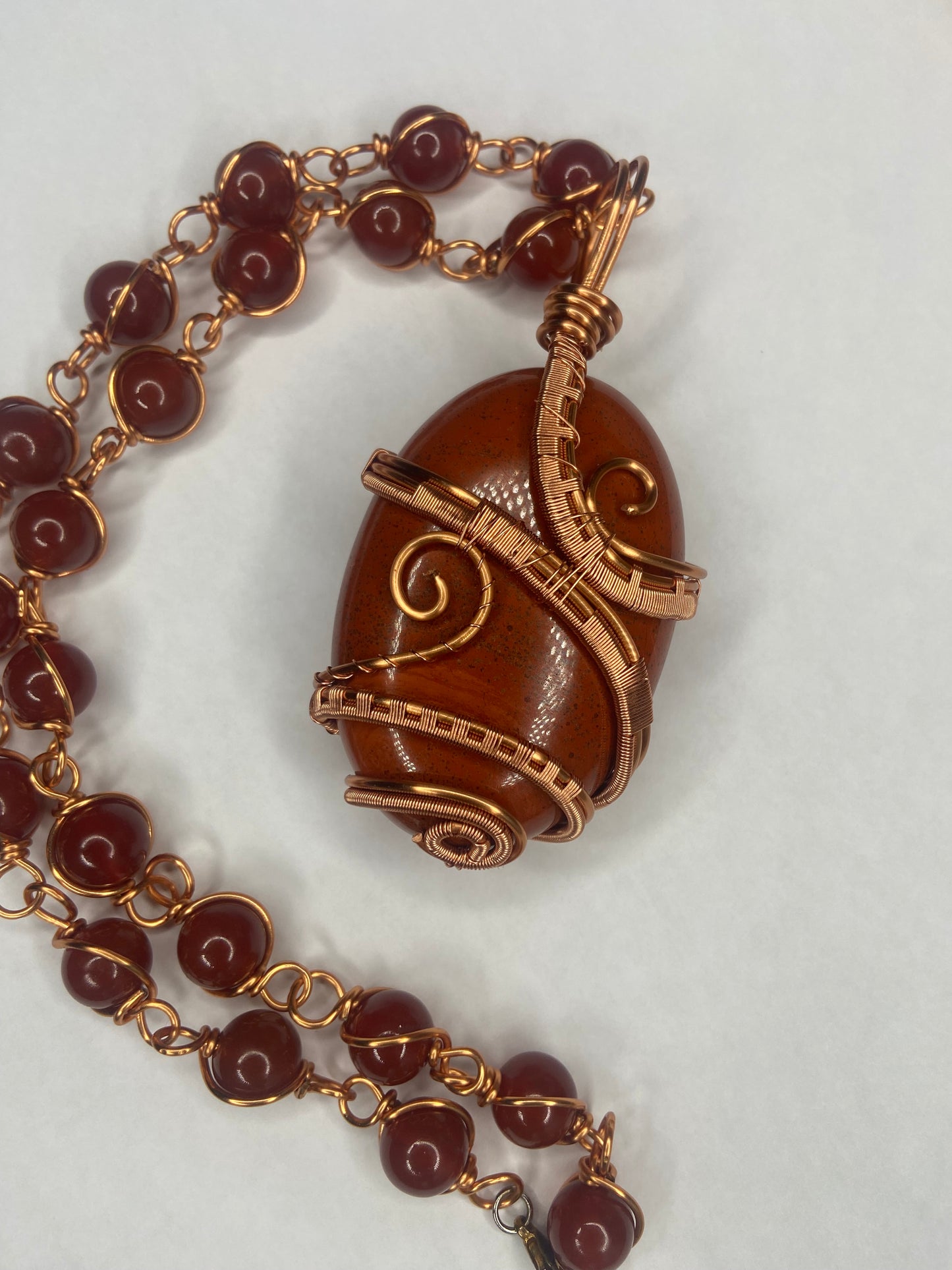 Red Jasper/Carnelian Masterpiece Pendant