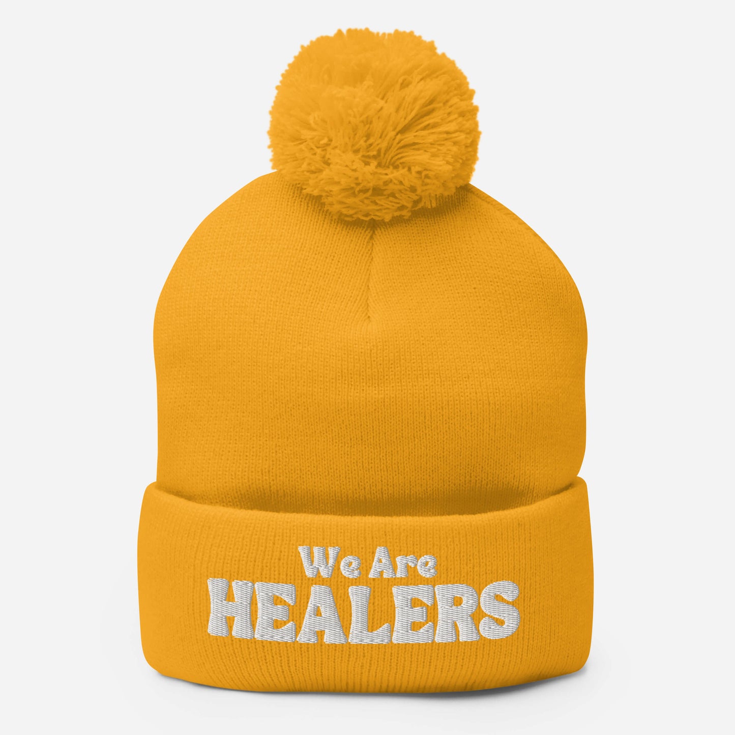 We are Healers Luxury Pom-Pom Beanie