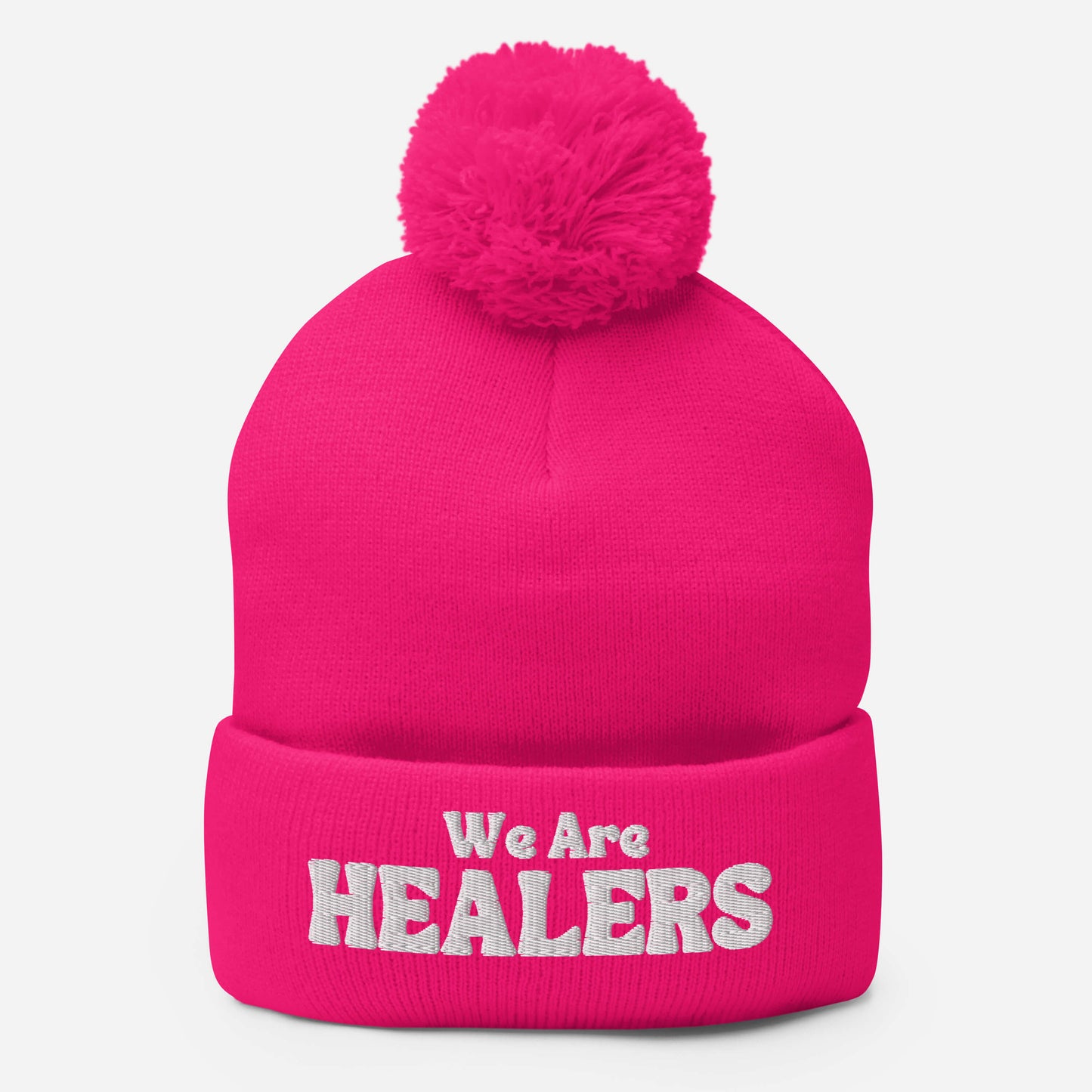 We are Healers Luxury Pom-Pom Beanie