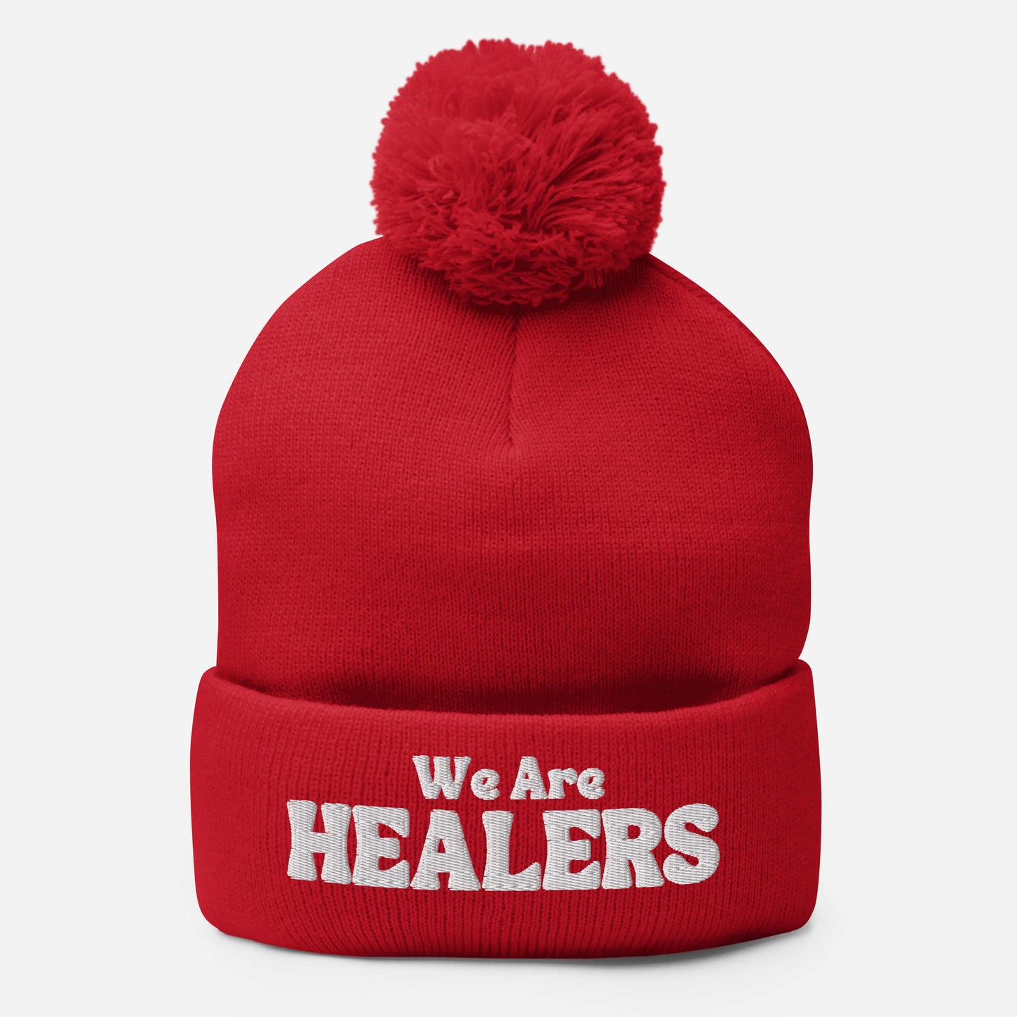 We are Healers Luxury Pom-Pom Beanie