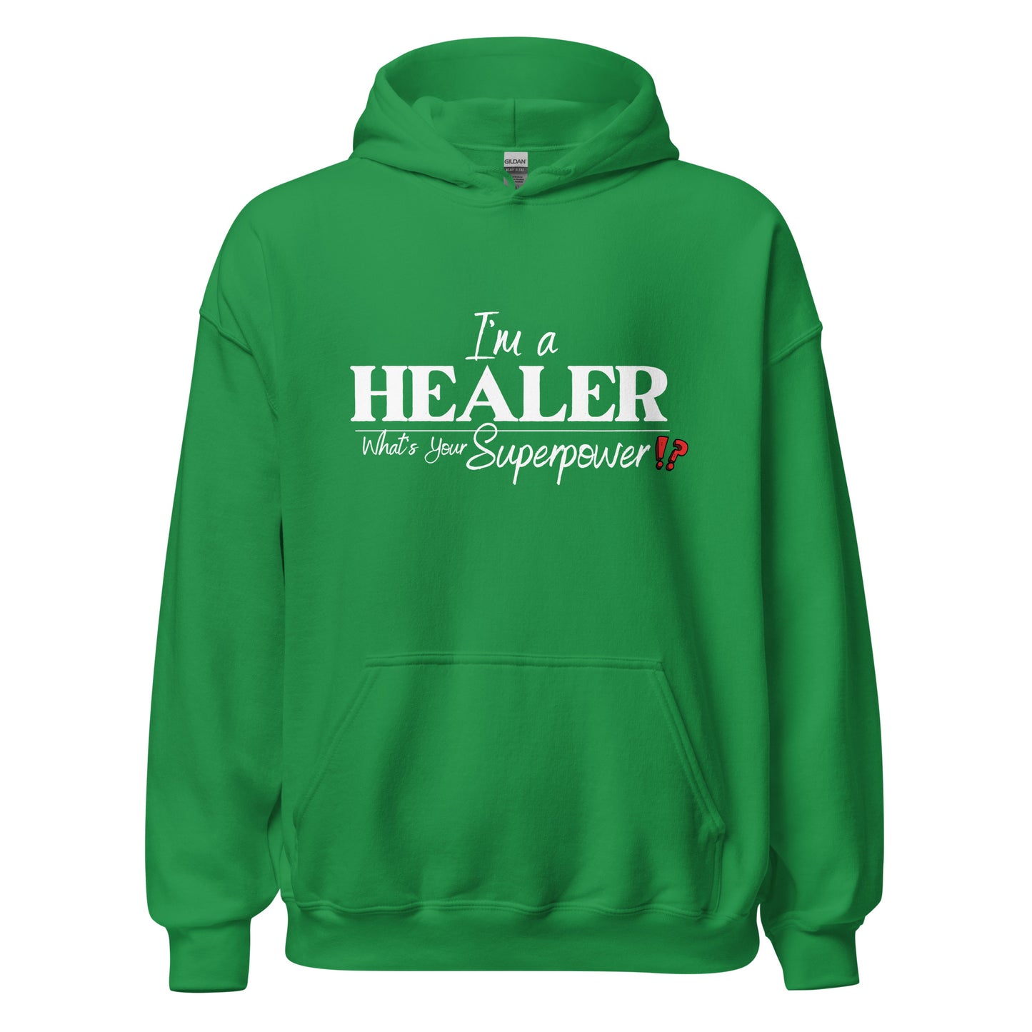 Im a Healer, What's your Superpower Luxury Hoodie (Color)