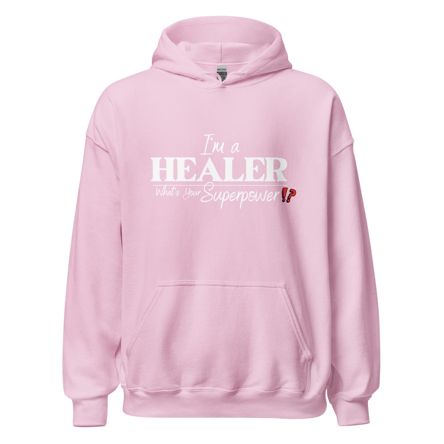 Im a Healer, What's your Superpower Luxury Hoodie (Color)