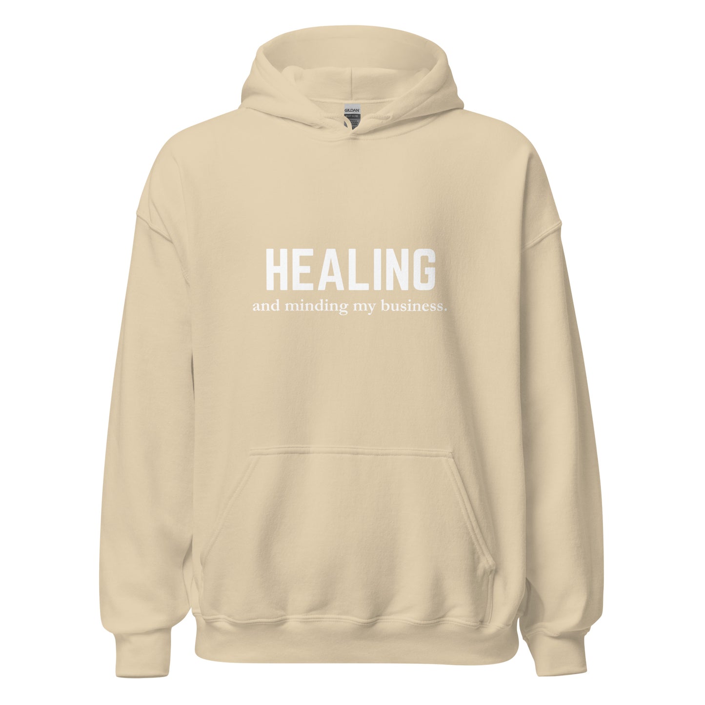 Minding my Business Luxury Fitted Hoodie (Color)