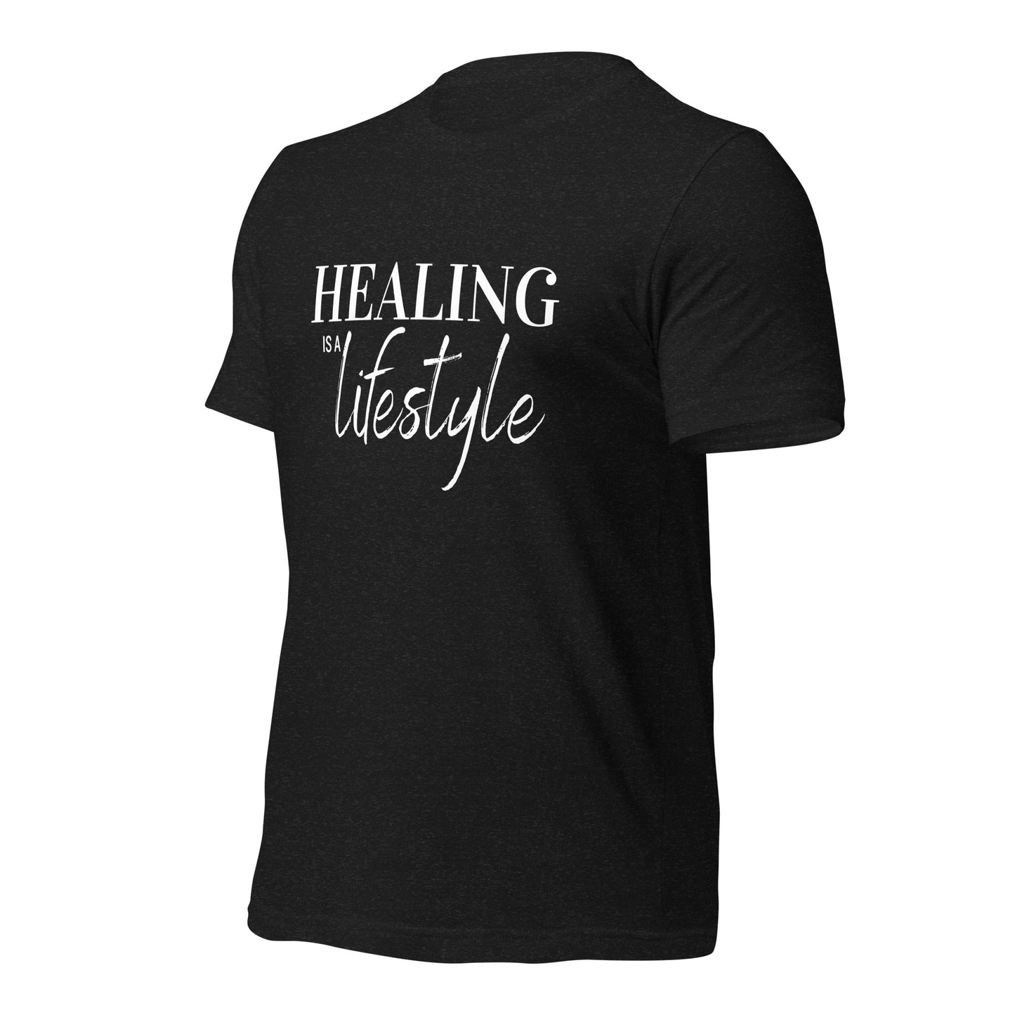 Healing is a Lifestyle Luxury Fitted Shirt (Color)