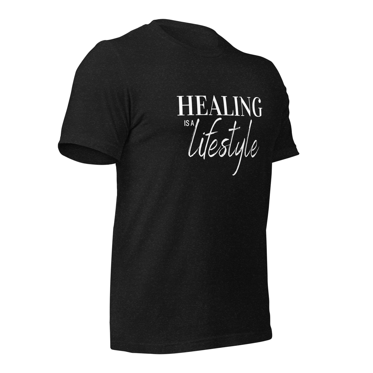 Healing is a Lifestyle Luxury Fitted Shirt (Color)