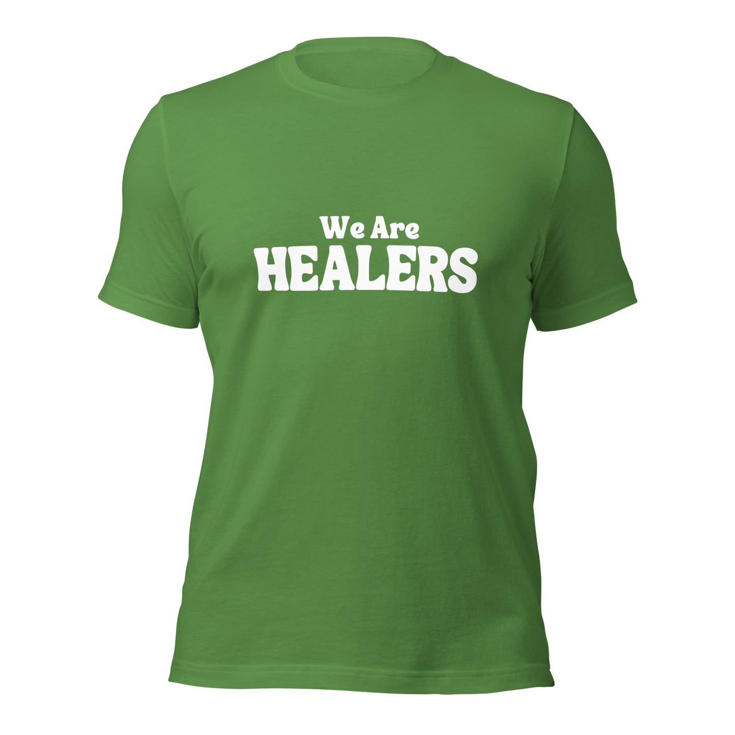 We are Healers Luxury Fitted T-shirt (Color)