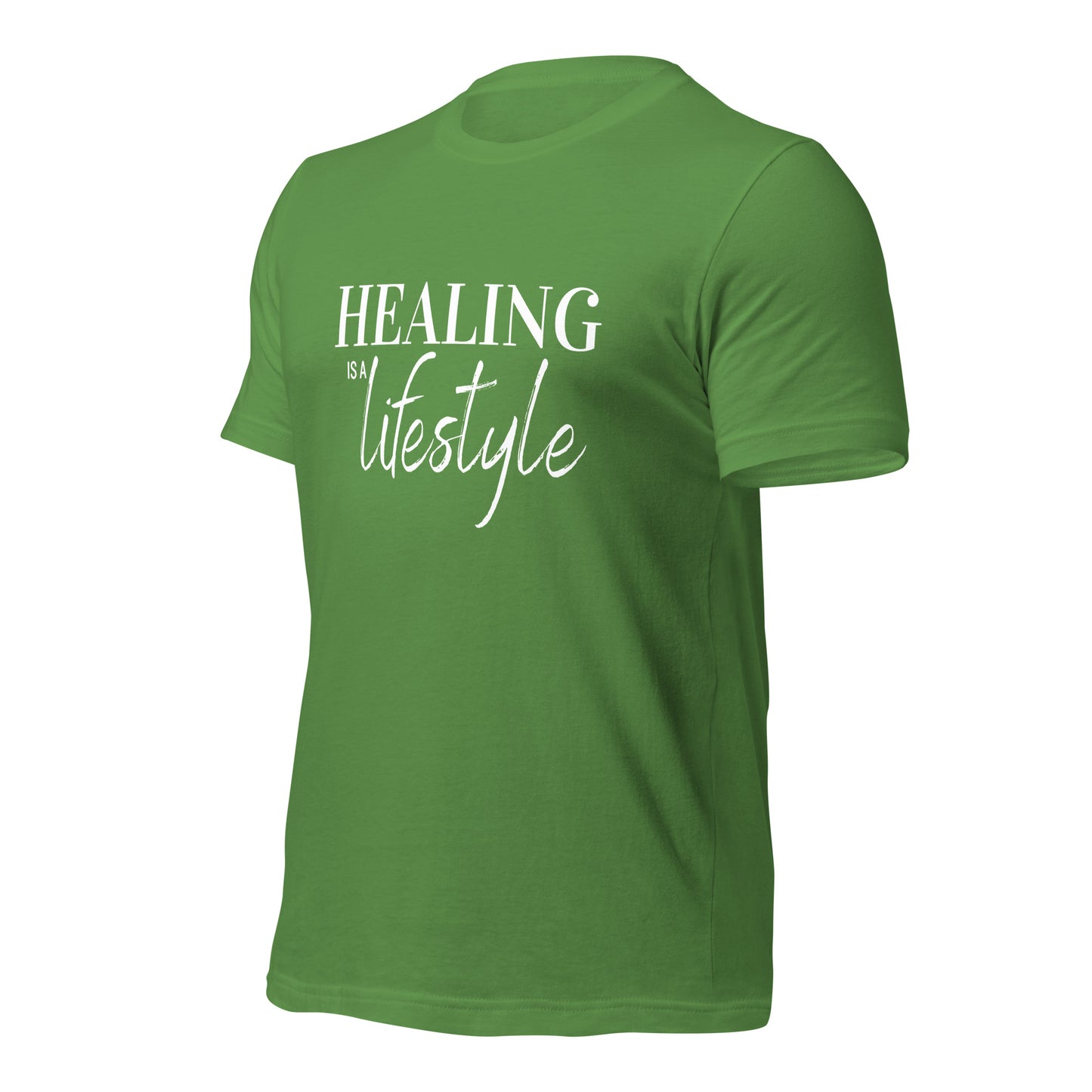 Healing is a Lifestyle Luxury Fitted Shirt (Color)