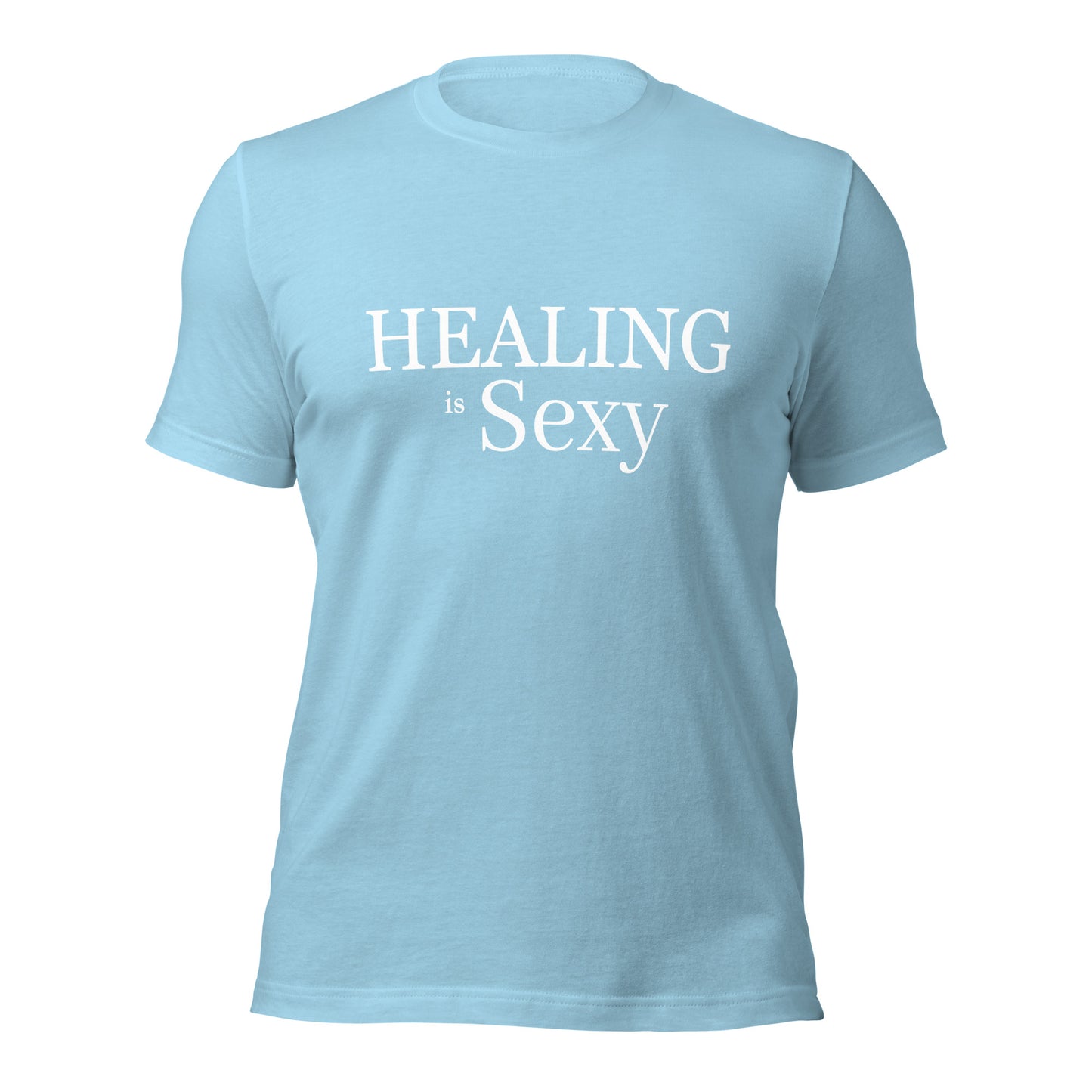 Healing is Sexy Luxury Fitted t-shirt (Color)