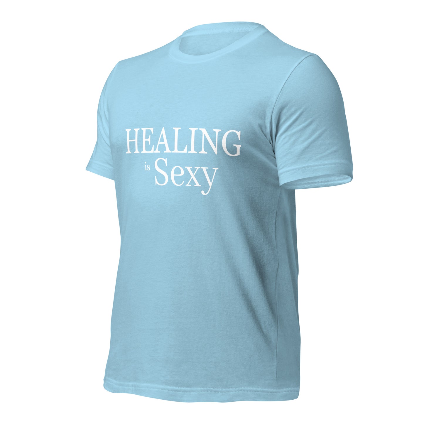 Healing is Sexy Luxury Fitted t-shirt (Color)