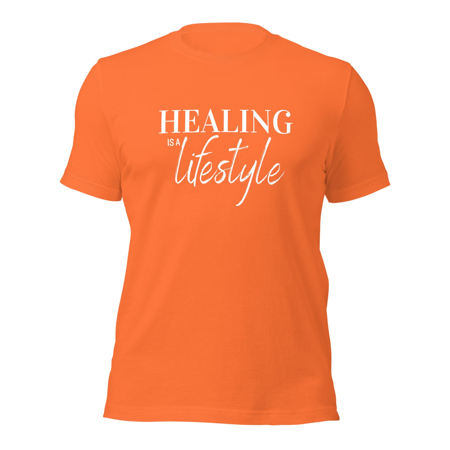 Healing is a Lifestyle Luxury Fitted Shirt (Color)