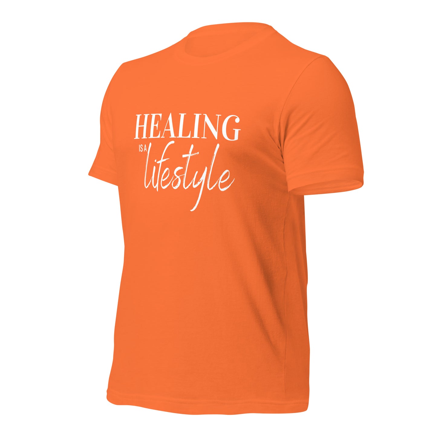 Healing is a Lifestyle Luxury Fitted Shirt (Color)