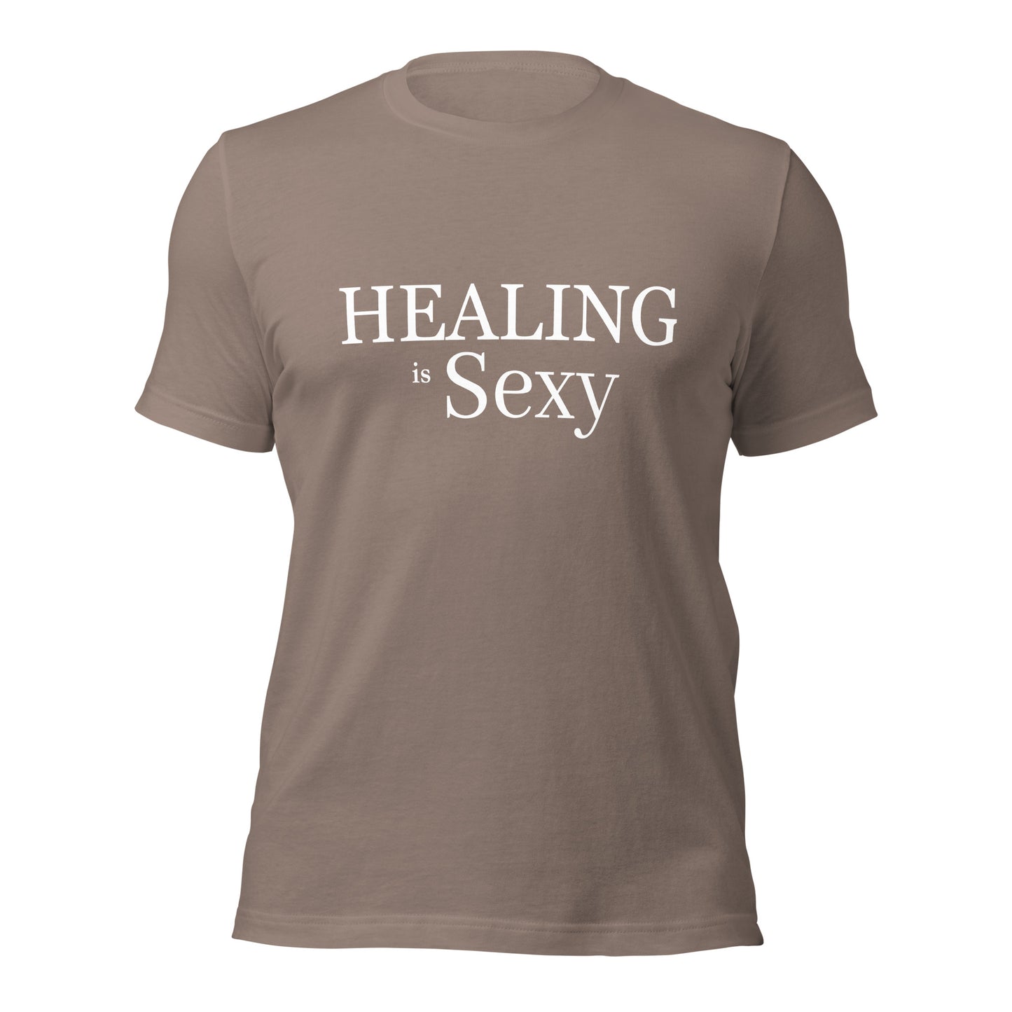 Healing is Sexy Luxury Fitted t-shirt (Color)