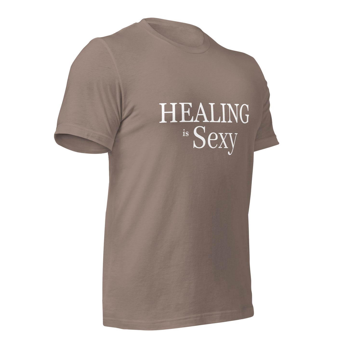 Healing is Sexy Luxury Fitted t-shirt (Color)