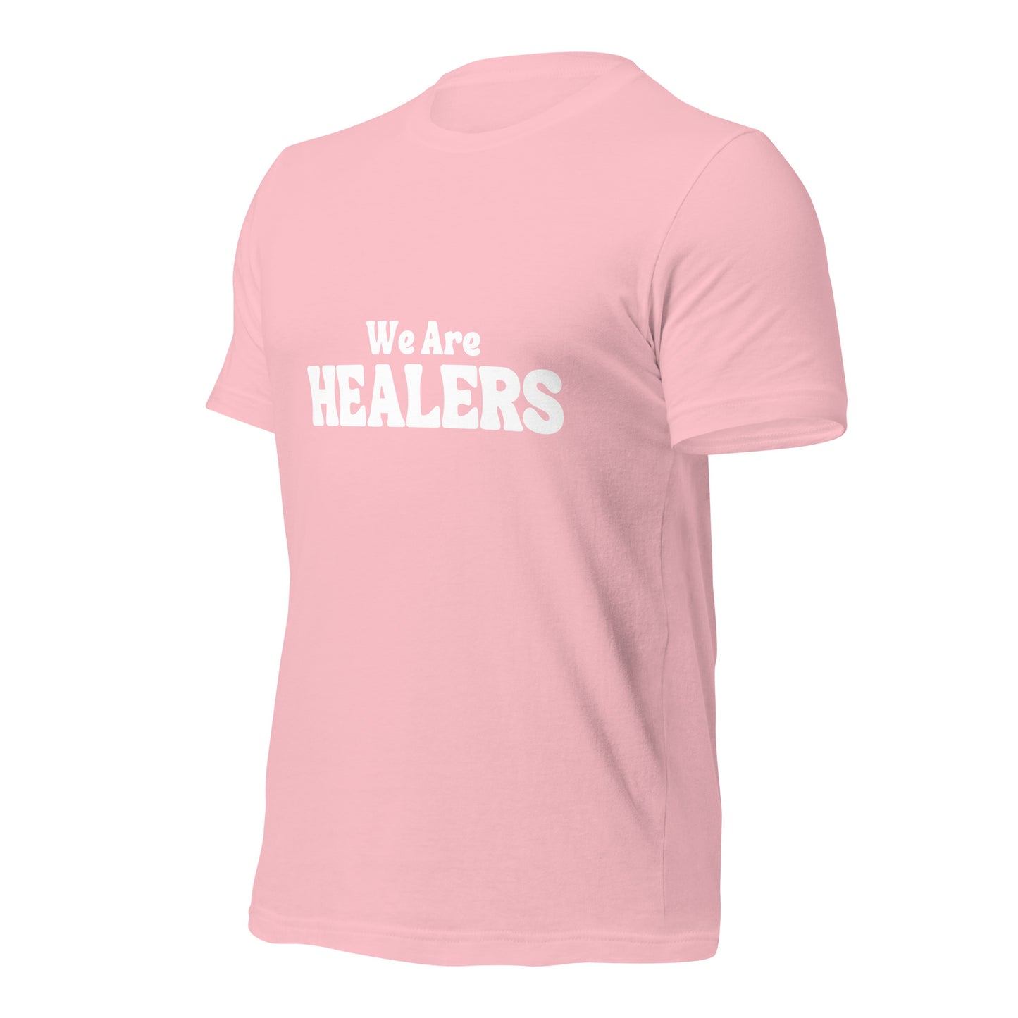 We are Healers Luxury Fitted T-shirt (Color)