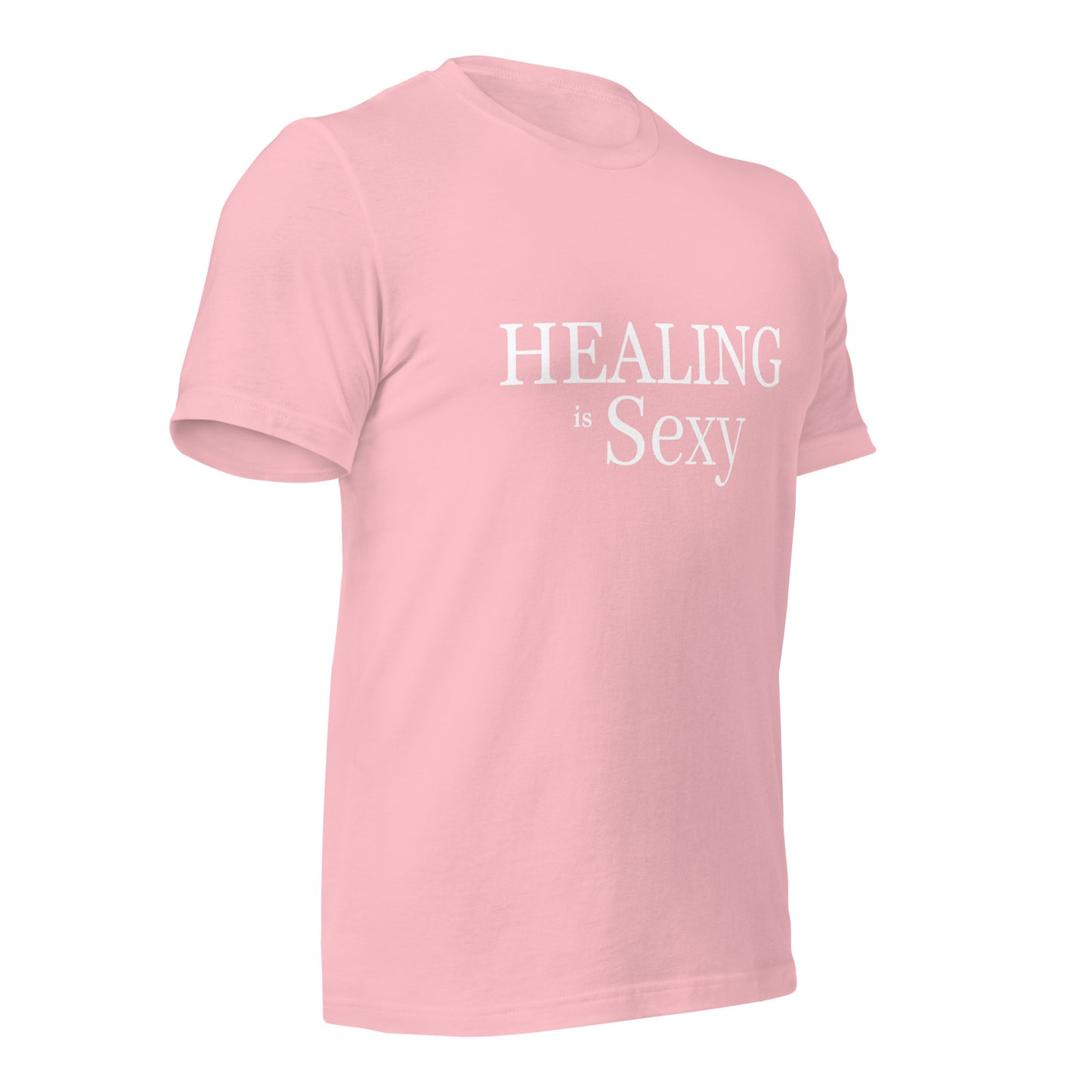 Healing is Sexy Luxury Fitted t-shirt (Color)