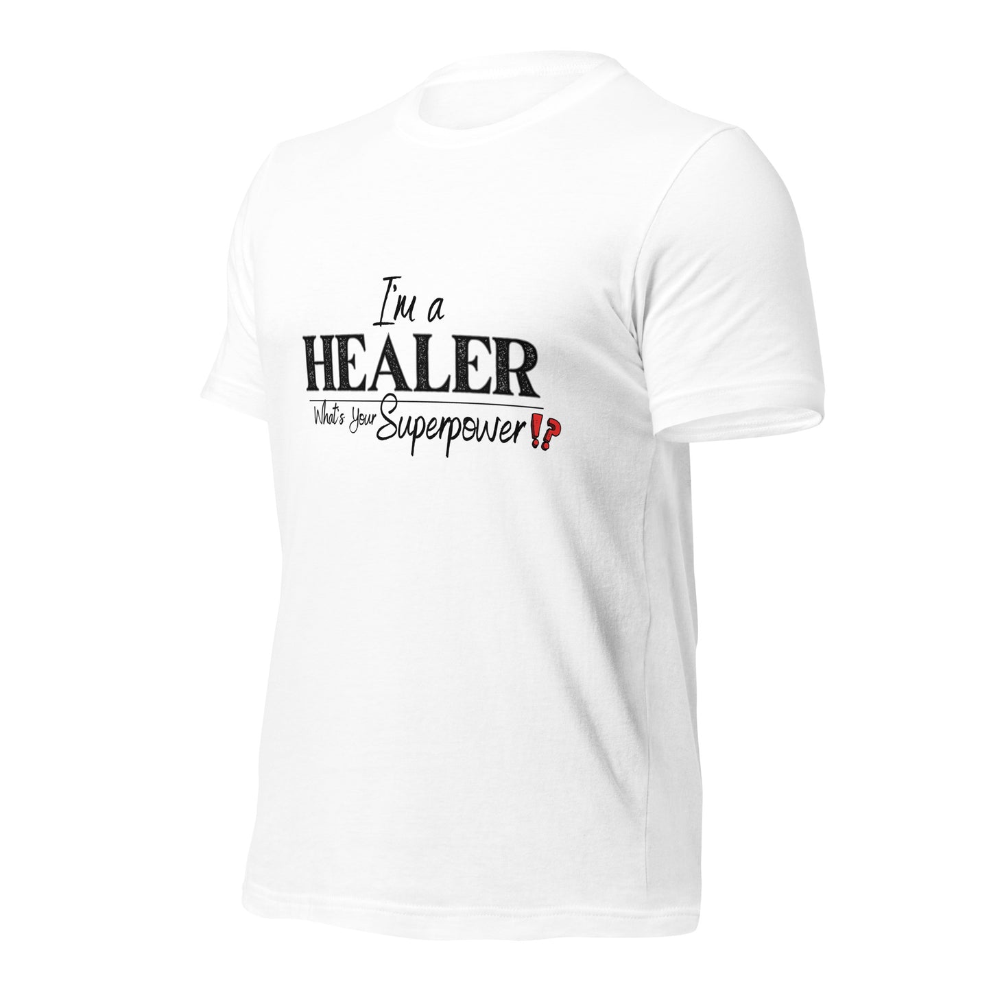 What's your Superpower Fitted Shirt (White)